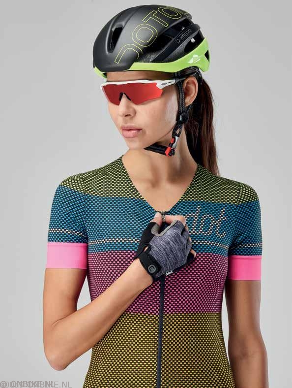 Dotout fietskleding, dames fietsshirt "Glory"