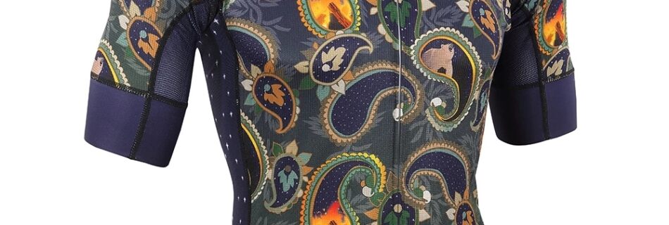 CYC-ADELIC PAISLEY heren fietsshirt